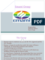 Emami Group: Prepared by