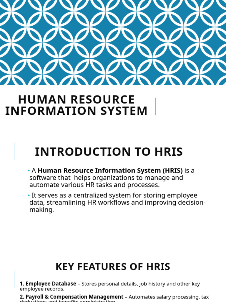 8 Human Resource Information System | PDF | Human Resources | Payroll
