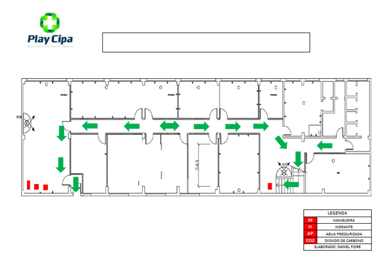 Mapa de Rota de Fuga Jfa | PDF