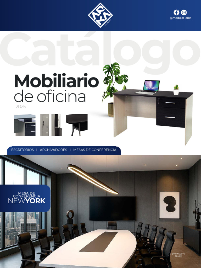 Catalogo Mobiliarios Arka Modular 2025 | PDF