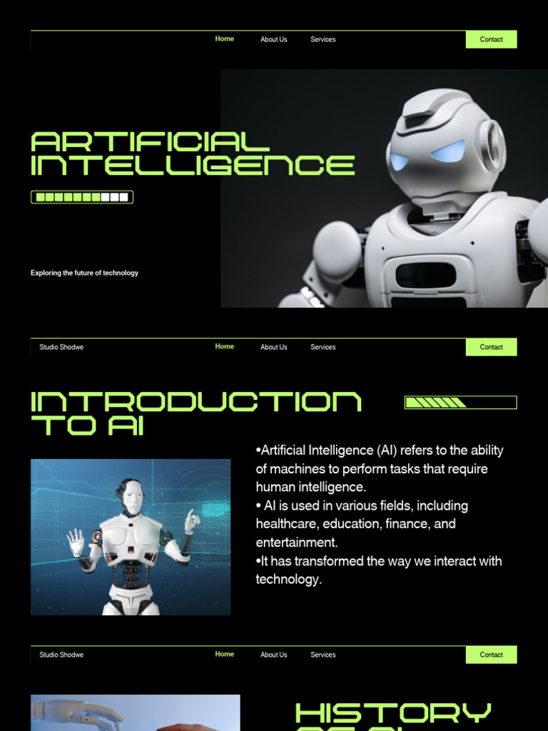 Presentation on artificial intelligence | PDF | Artificial Intelligence ...
