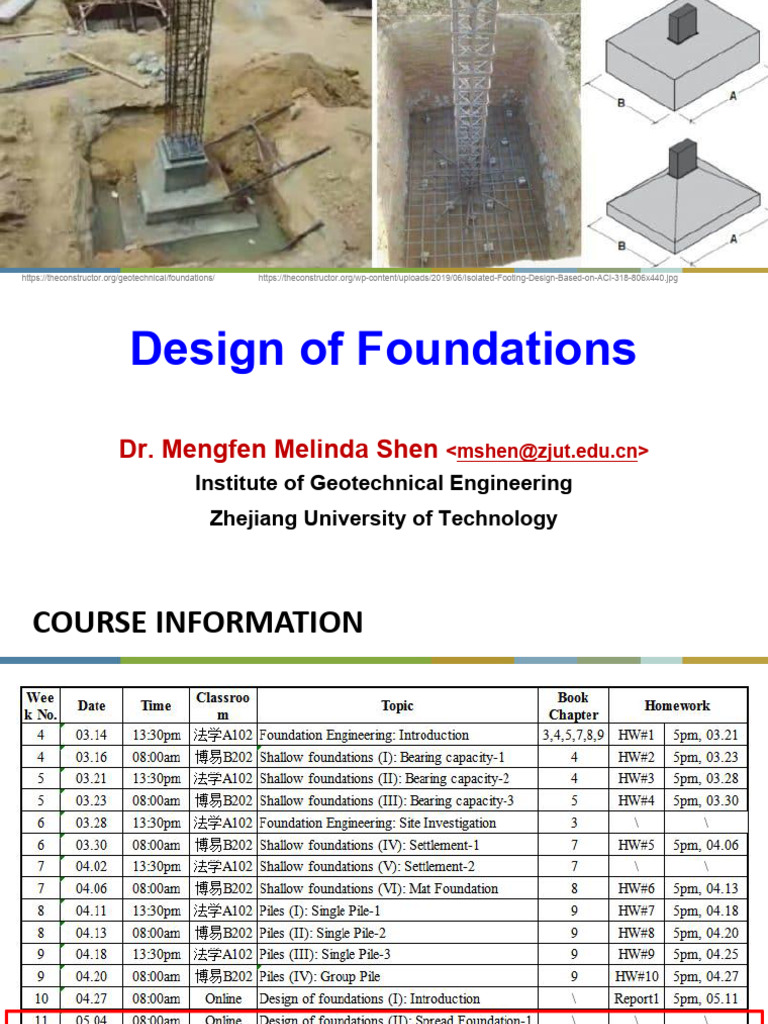 FE Lec13 FDesign SpreadF | PDF | Strength Of Materials | Foundation ...