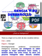 Inteligencia y Su Desarrollo