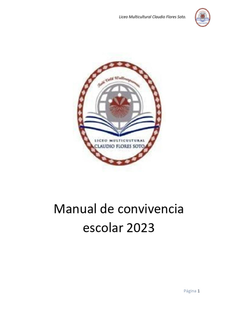 Manual de Convivencia 2023 | PDF | Agresión | Acoso sexual