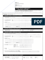 TAKAFUL IKLAS Motor Wind Screen Claim Form