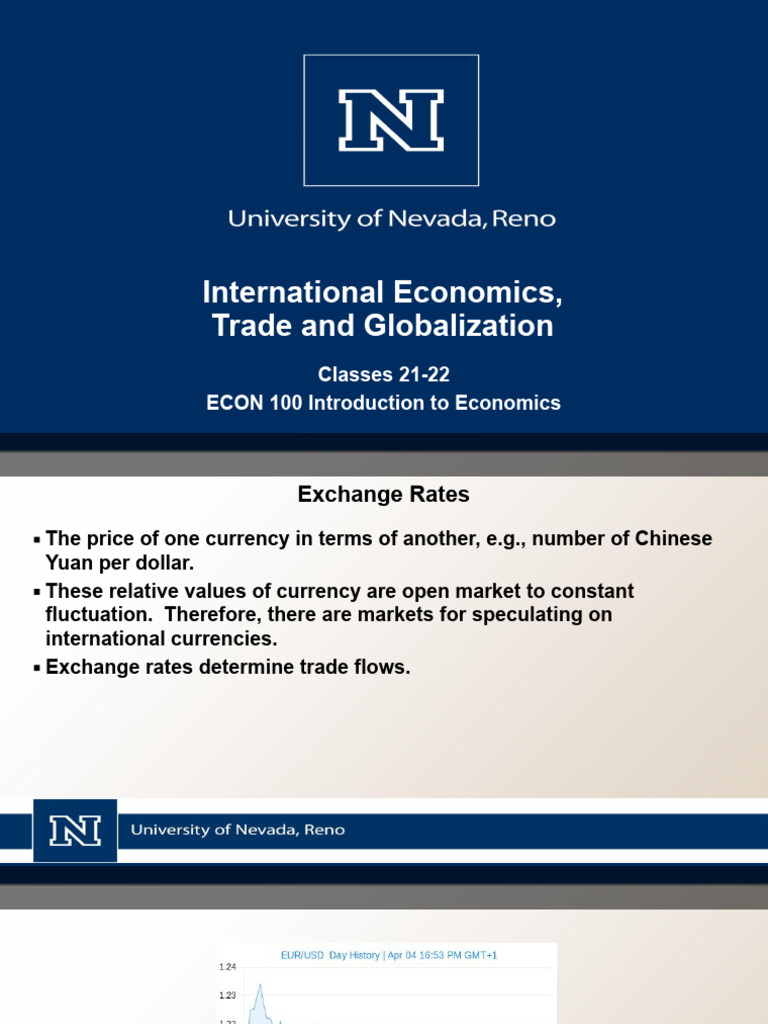 Module 11 International Economics, Trade and Globalization Presentation ...