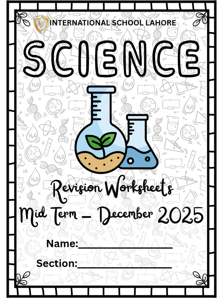 GR 2. Science Revision Worksheets (1) | PDF | Water | Liquids
