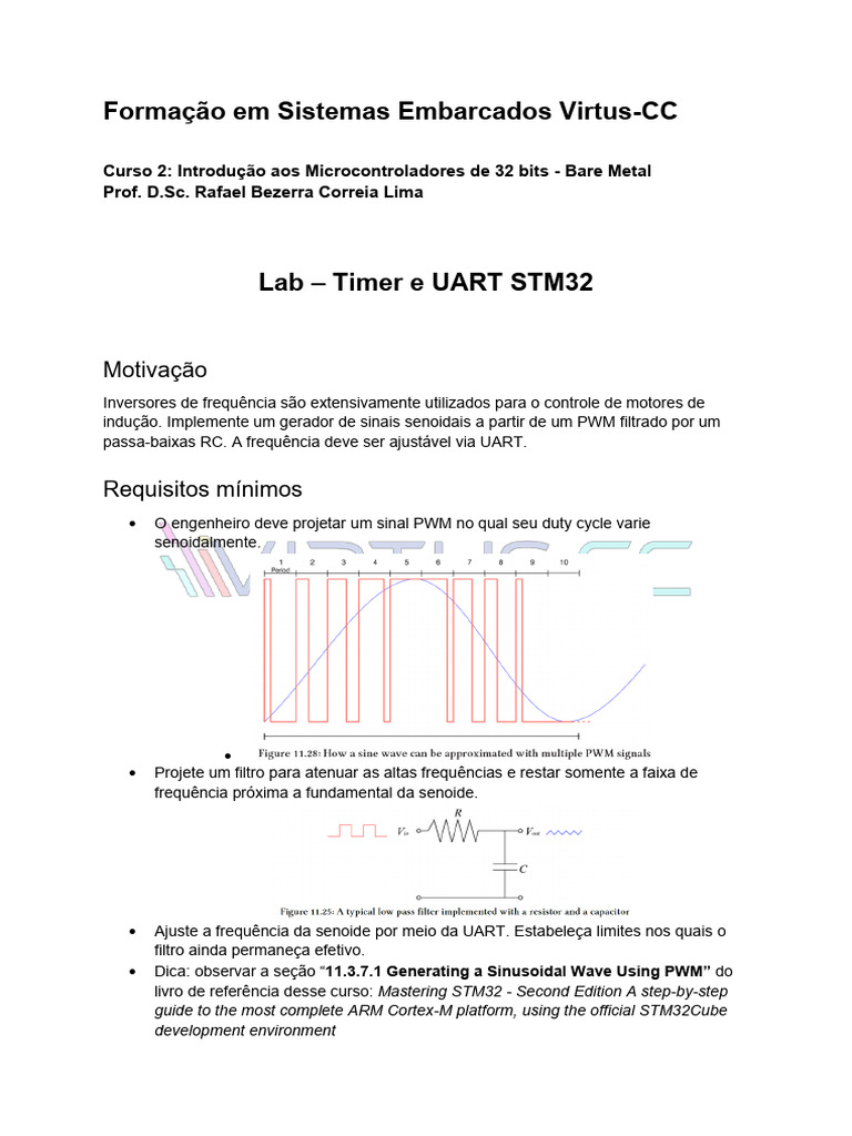 Lab Timer-Uart Stm32 | PDF