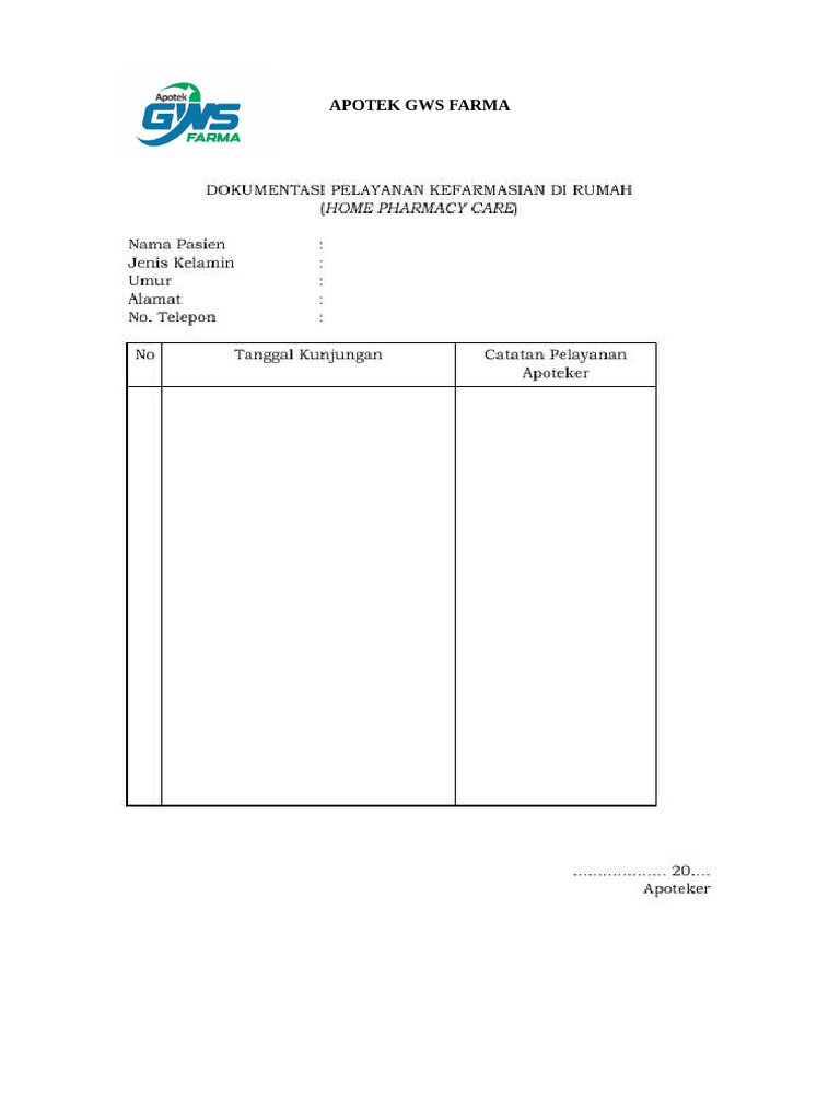 Form Home Care | PDF
