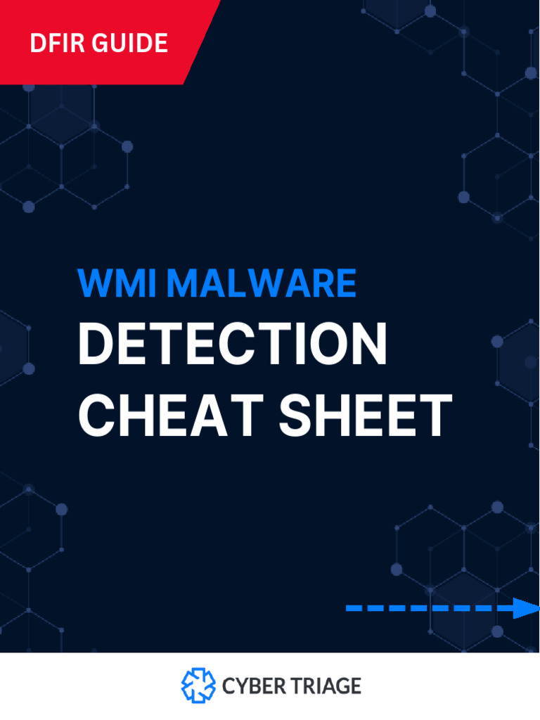 WMI Malware Detection Cheat Sheet | PDF | Computing | Software