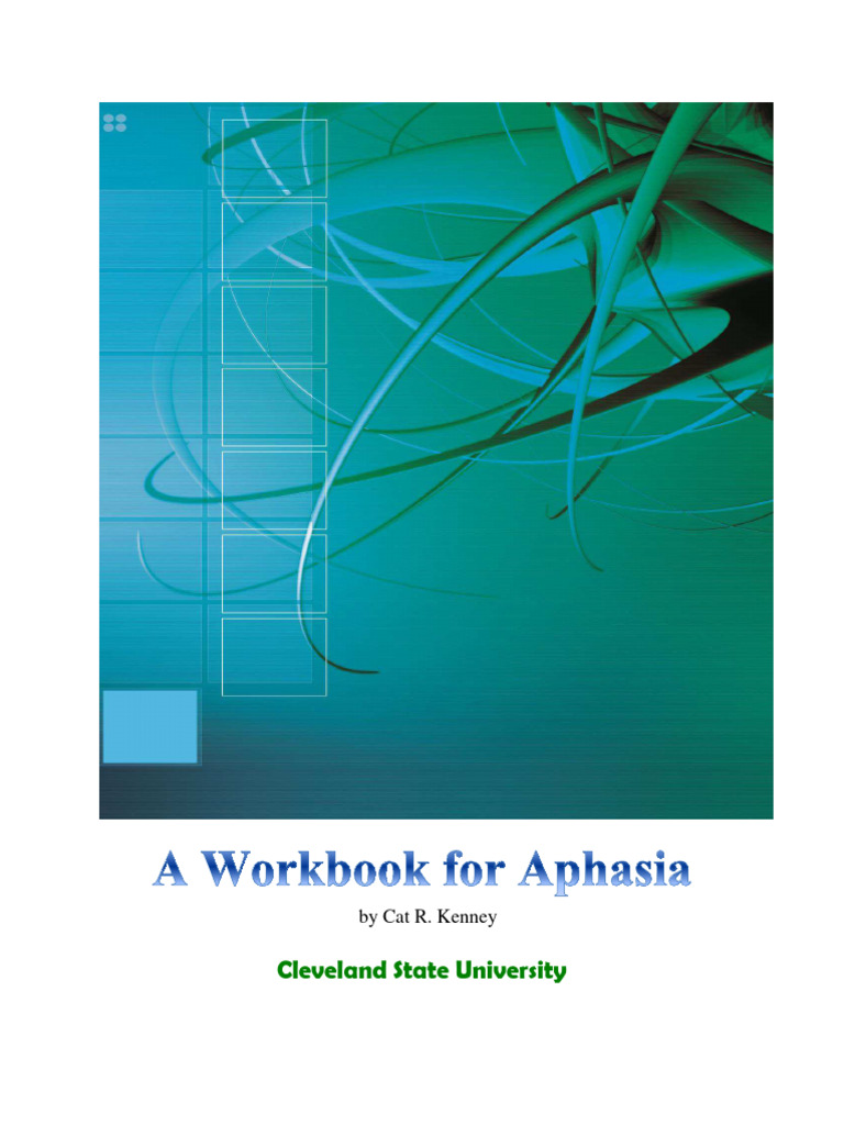 Aphasia Workbook | PDF | Aphasia