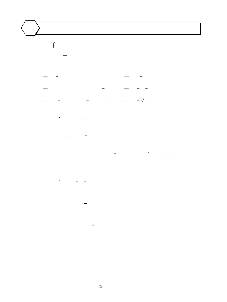 C1 Integration - Questions | PDF | Tangent | Equations