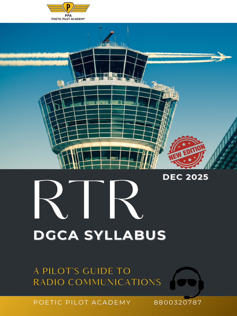 Ppa Rtr Notes Dgca | PDF