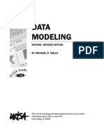 Data Modelling Second Revision by Michael D Walls