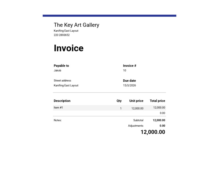 Invoice - Love - Invoice | PDF