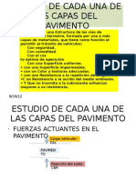 Estudio de Cada Una de Las Capas de Los Pavimentos