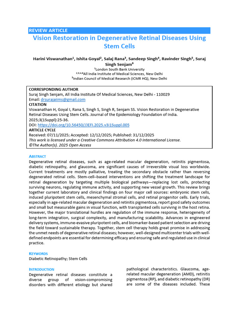 5 +Layout+316+RA+Done | PDF | Retina | Stem Cell