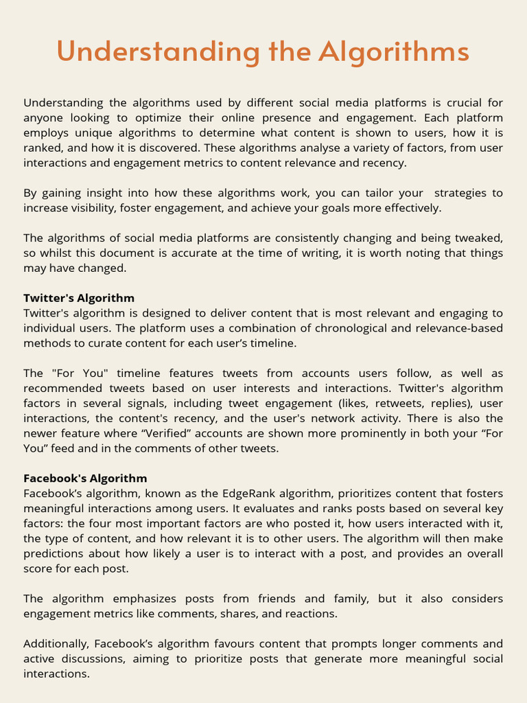 understanding_the_algorithm | PDF | You Tube | Popular Culture & Media ...
