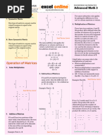 Mathcad Vectors and Matrices Basics | PDF | Matrix (Mathematics ...