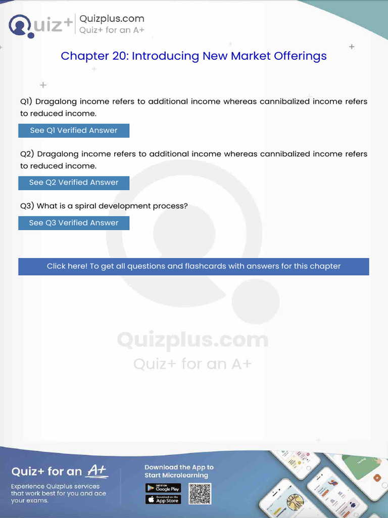 Dragalong Income Refers to Additional Income Whereas Cannibalized ...