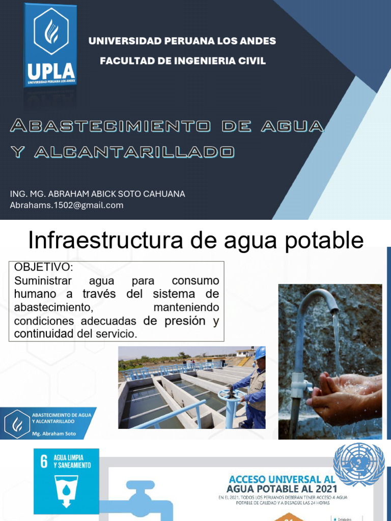 ABASTECIMIENTO DE AGUA Y ALCANTARILLADO PART01 | PDF | Red de ...