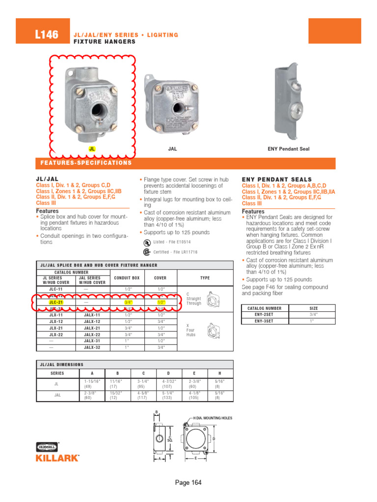 Exploson Proof Back Box - Killark | PDF | Industrial Processes ...