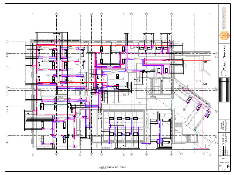 03-Mp-2 - Piping Layout Rev. p Level 3 | PDF