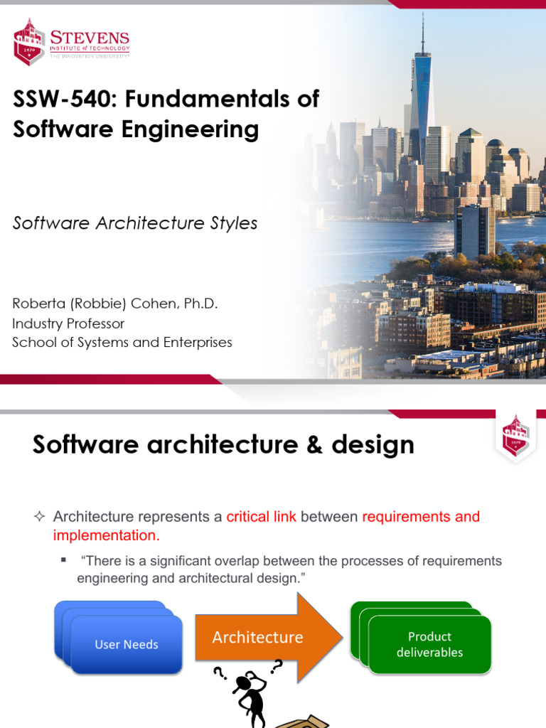05 Architecture Styles | PDF | Model–View–Controller | Web Application