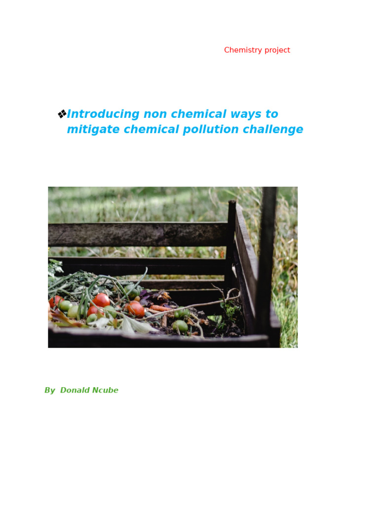 1st Project Cover Page | PDF