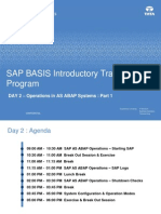 8f14eSAP BASIS Introductory Training Program - Day 2