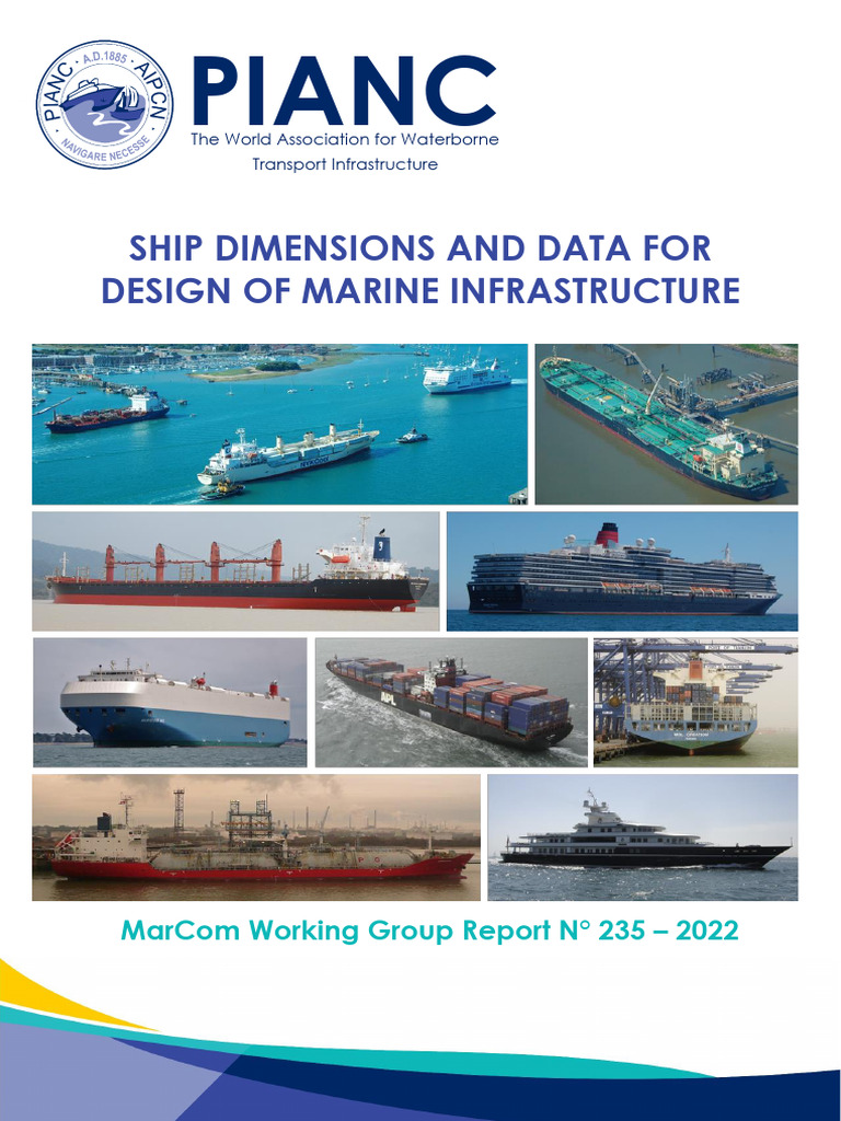 Ship Dimensions and Data For Design of Marine Infrastructure | PDF ...