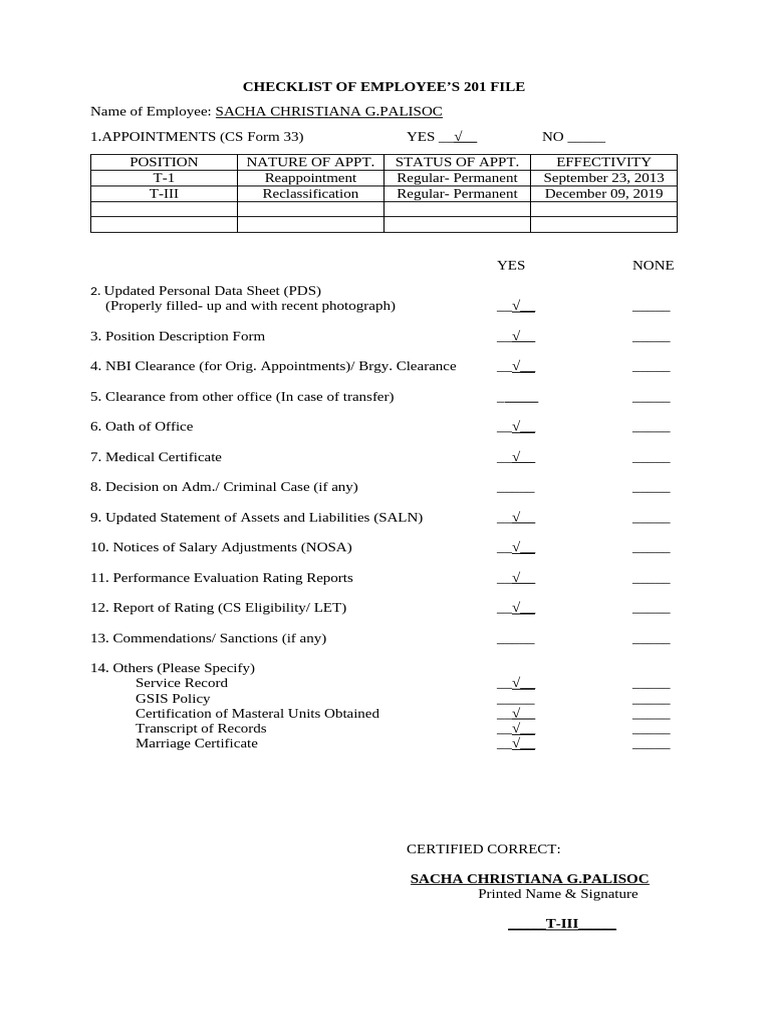 201 File Checklist of Employee | PDF | Chess Openings | Chess