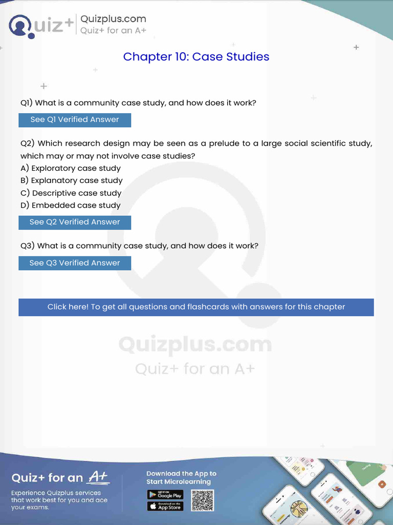 What is a Community Case Study and How Does It Work | PDF | Cognition ...