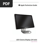 Apple Technician Guide for LED Cinema Display (24-Inch)