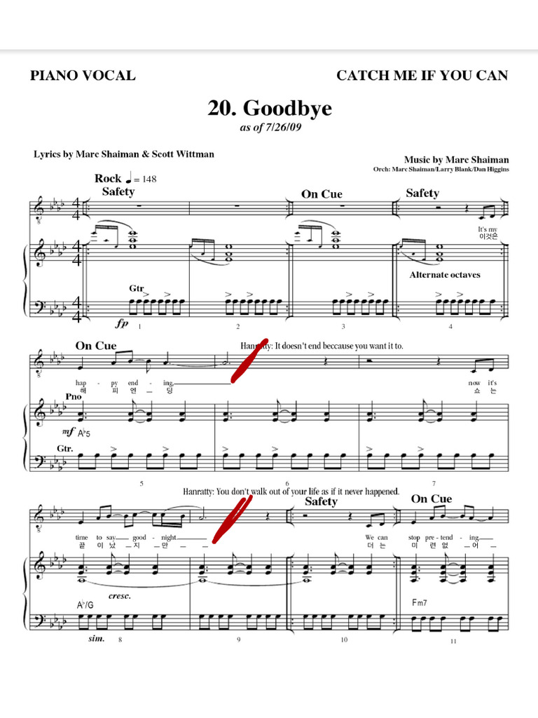 Goodbye | PDF