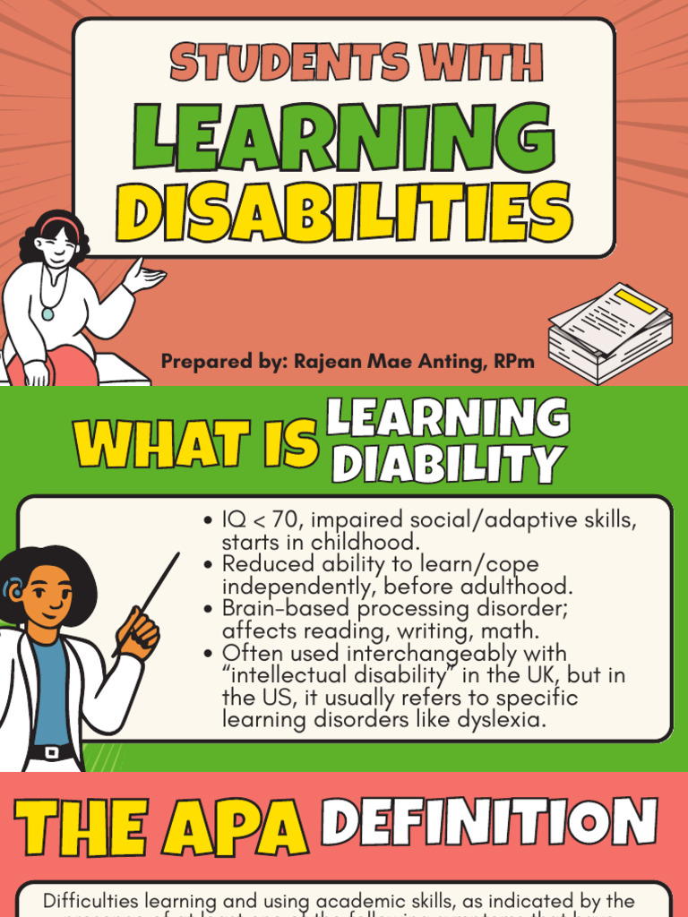 l3- Learning Disability | PDF