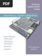 ECSE 323 - Tic Tac Toe Game On FPGA Board - Report