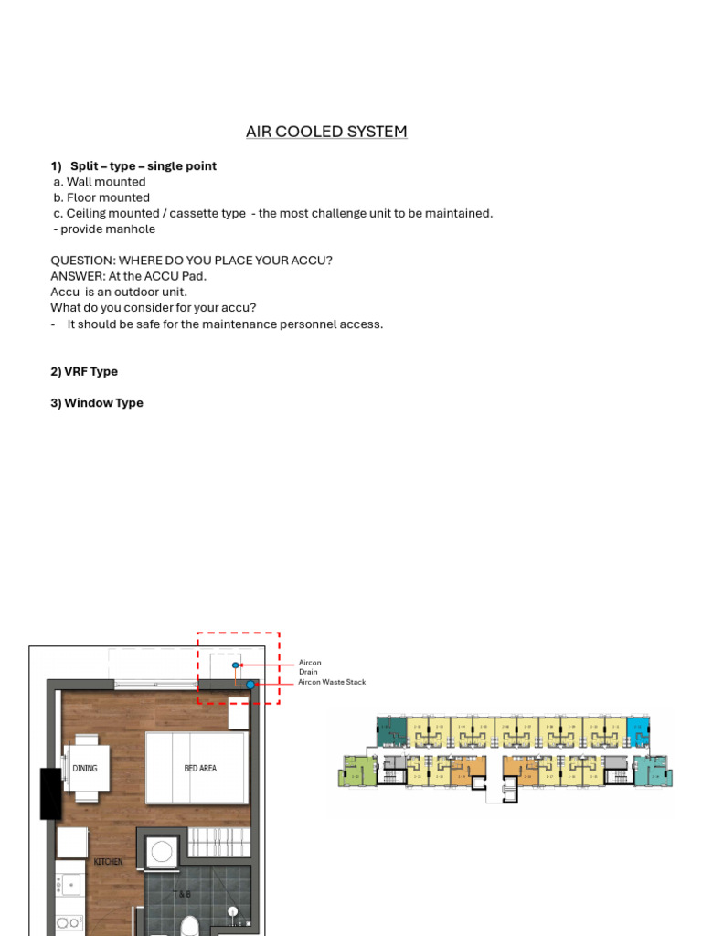 Aircon System | PDF | Air Conditioning | Building Engineering