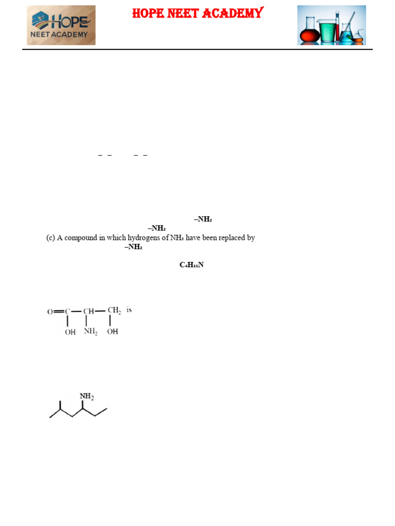 Amines Edited | PDF | Amine | Organic Chemistry