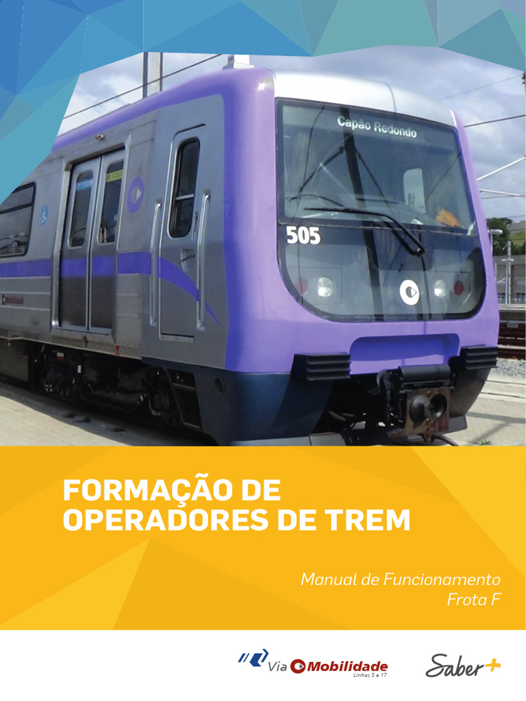 Manual - Frota F Turma 11 Final | PDF | Ar condicionado | Trem