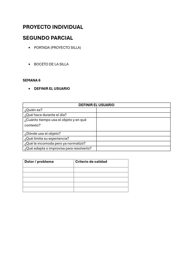 Proyecto Segundo Parcial | PDF