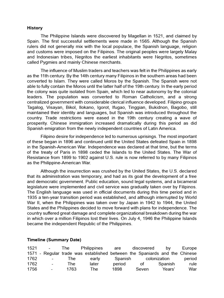History | PDF