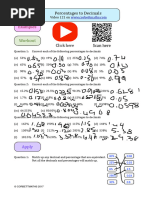 FDP Conversion Practice Questions | PDF | Arithmetic