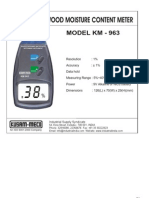 Digital Wood Moisture Meter KM 963