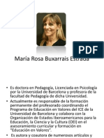 María Rosa Buxarrais Estrada