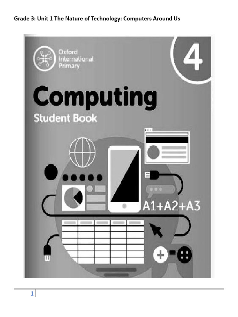 Grade 3A - Digital Notebook - Unit 1 the Nature of Techn | PDF | Usb ...
