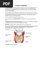 Thyroid Gland Anatomy and Functions | PDF | Thyroid | Medical Specialties