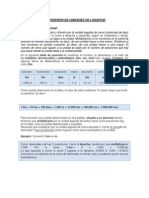 Conversión de Unidades de Longitud