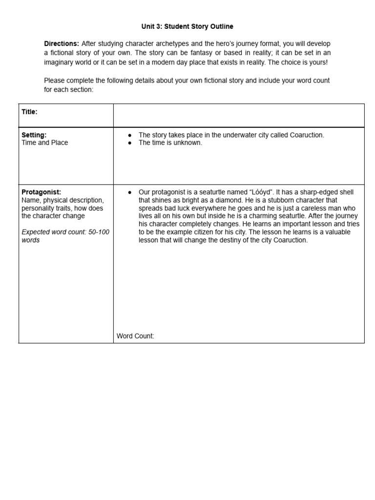 Emir MERDAN - Common Reinforcement Task_ RL_ Student Story Outline ...