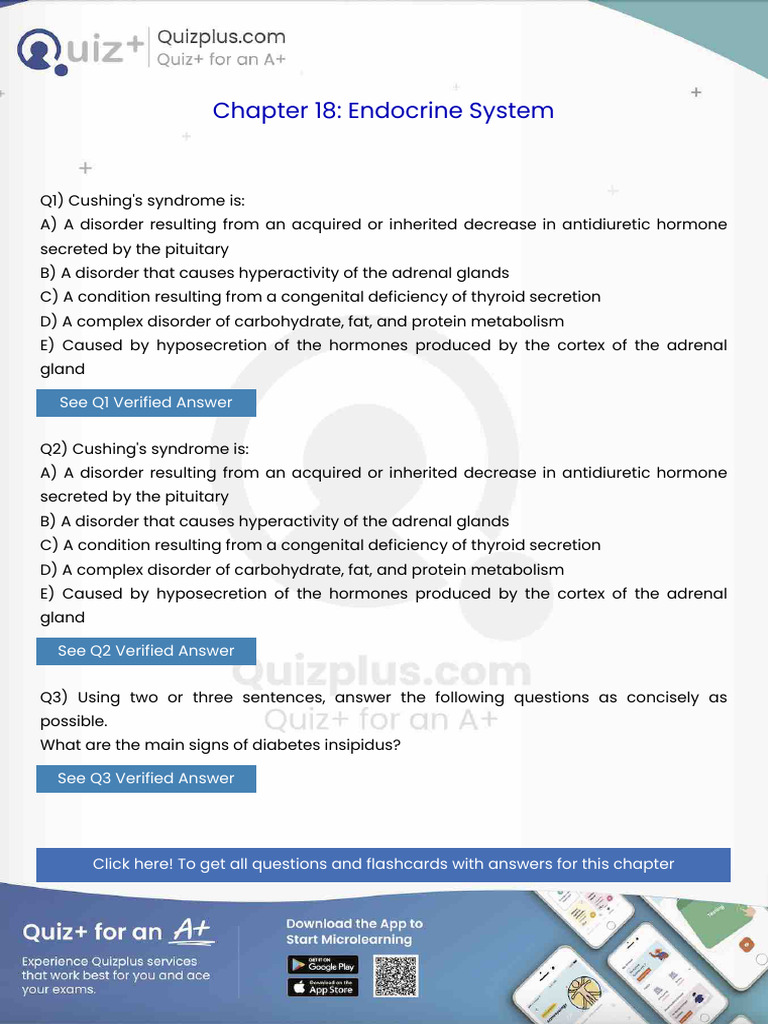 Cushings Syndrome Is | PDF | Adrenal Gland | Endocrine System